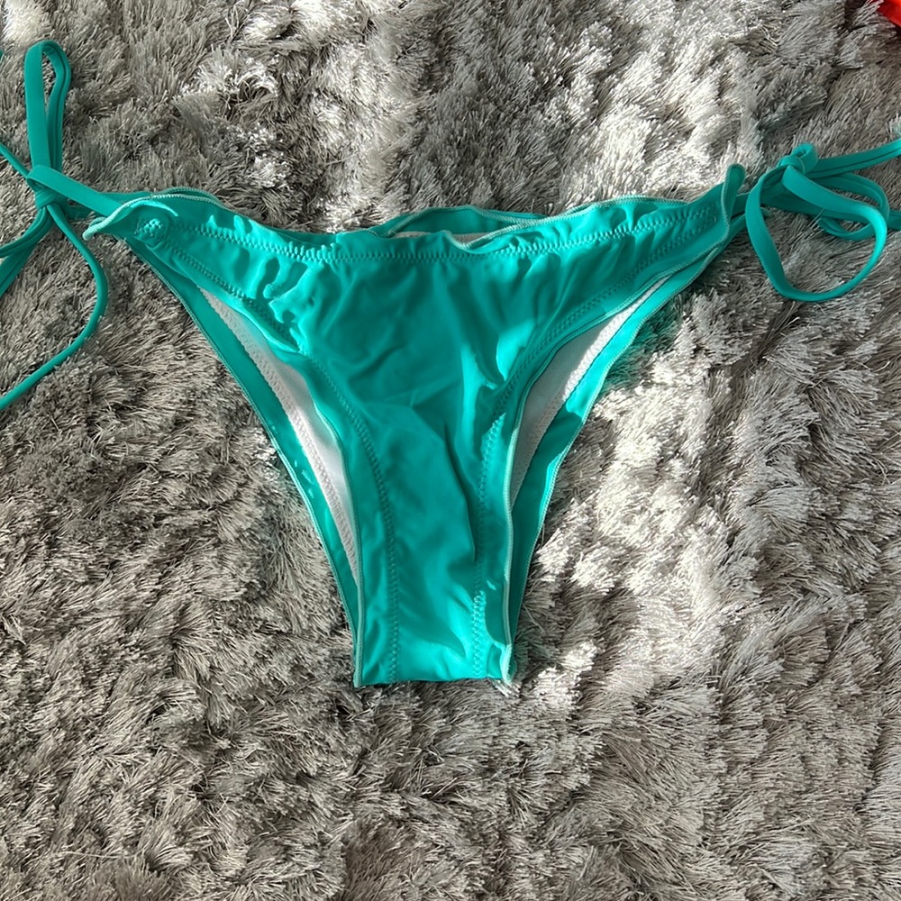 turquoise bikini bottoms